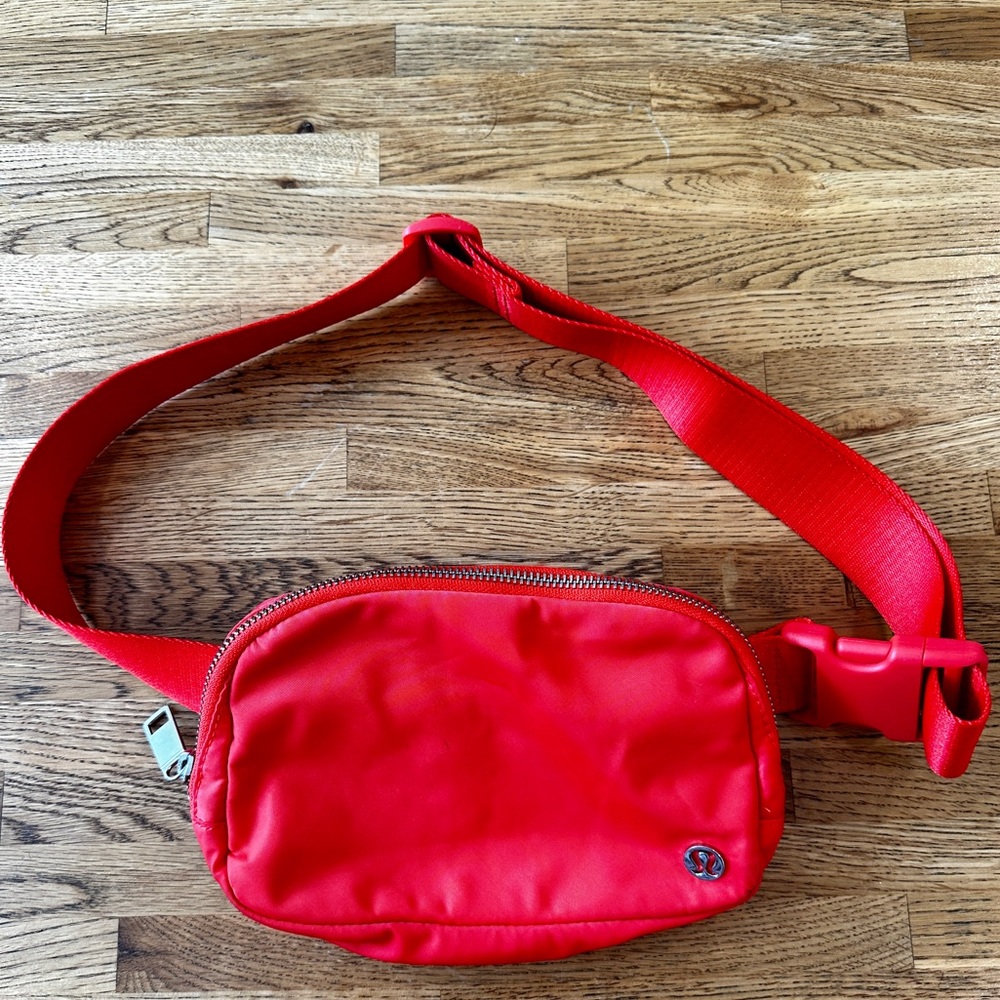 Lululemon Red Fanny Pack